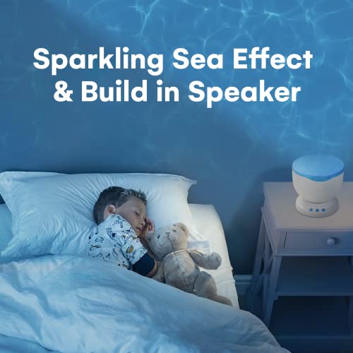 Calming Autism Sensory LED Light Projector Toy Relax Blue Night Music Projection