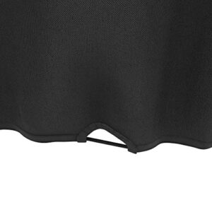 Amazon Basics Gas Grill Barbecue Cover, 60 inch /M, Black