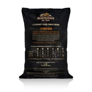 BEAR MOUNTAIN Premium BBQ WOODS Craft Blend Savory BBQ, 20 Pound Bag