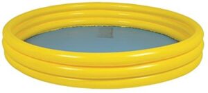 48″ yellow and blue round inflatable children’s swimming pool