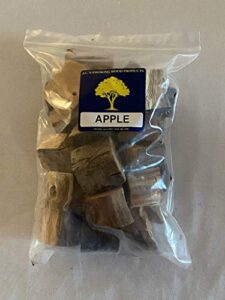 j.c.’s smoking wood chunks – gallon sized bag – apple