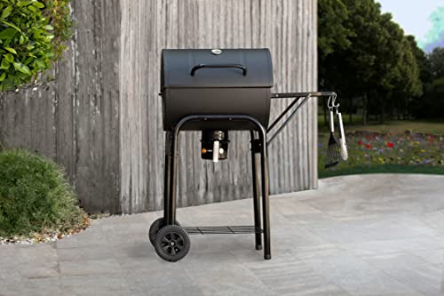 Amazon Basics 317 Square Inch Charcoal Grill, Black