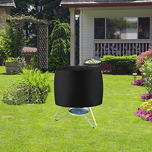 Zhanfashion Grill Cover for Weber Jumbo Joe Gold 18 inches Tabletop Model,Grill Cover for Weber 441001 Original Kettle 18 in Charcoal Charcoal Grill