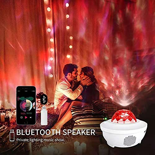 Galaxy Projector for Bedroom, Starlight Projector, 3 in 1 Starry Night Light Projector w Bluetooth Speaker & Remote, Star Projector Galaxy Light, Constellation Projector, Sky Light (Voice Control)