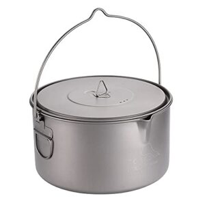 twdyc outdoor camping pot lightweight equipment,outdoor ultralight camping pot mug 2000ml