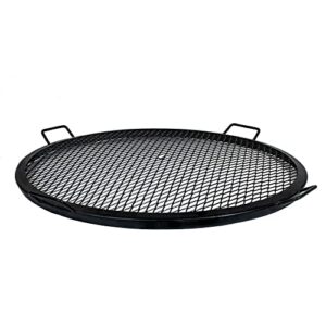 walden tough bbq cooking fire pit grilling grate (34″) – outdoor grilling – fireplace cooking – cooking with fire – fire grate (34-inch diameter)