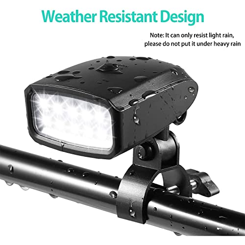 Grill Light, Yuyotrre Grill Lights for Outdoor Grill, Portable Weather Resistant BBQ Lights 360 Rotatable with 10 Super Bright LED Lights & Sturdy Clamp Mount Fits Grill Handle (Battery NOT Included)