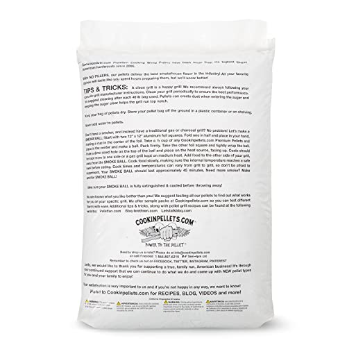 CookinPellets Black Cherry Smoker Smoking Hardwood Wood Pellets, 40 Pound Bag Bundle with CookinPellets 40 Lb Perfect Mix Hickory, Cherry, Hard Maple, Apple Wood Pellets