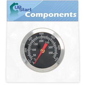 UpStart Components BBQ Grill Thermometer Heat Indicator Replacement Parts for Landmann 42170 - Compatible Barbeque Temperature Gauge Thermostat