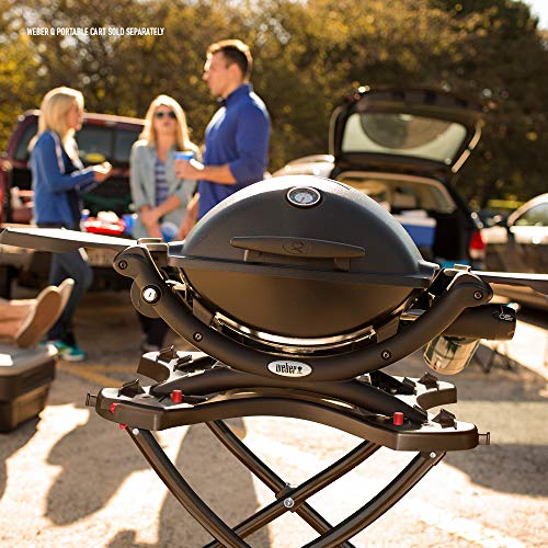 Weber Q1200 Liquid Propane Grill, Black