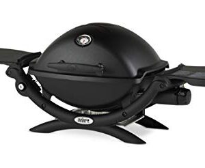 Weber Q1200 Liquid Propane Grill, Black