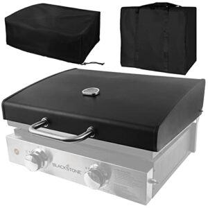 griddle hinged lid w/temperature for blackstone 22 inch griddle, table top griddle hood, grill cover & bag for blackstone 22 inch table top griddle, blackstone 5011 griddle lid & griddle cover