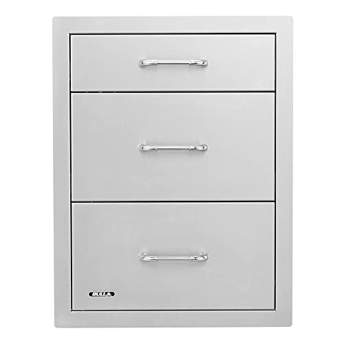 BULL Stainless Steel Triple Drawer Cabinet (BG-58110)