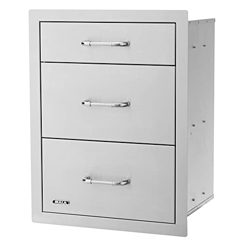 BULL Stainless Steel Triple Drawer Cabinet (BG-58110)