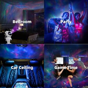 Star Projector Galaxy Light Projector, Astronaut Starry Projector with Remote Control, Timer and 360°Adjustable Nebula Sky Night Light for Kids Adults Bedroom Home Decor, Gift for Children's Day