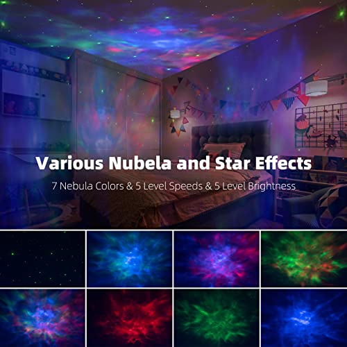 Star Projector Galaxy Light Projector, Astronaut Starry Projector with Remote Control, Timer and 360°Adjustable Nebula Sky Night Light for Kids Adults Bedroom Home Decor, Gift for Children's Day