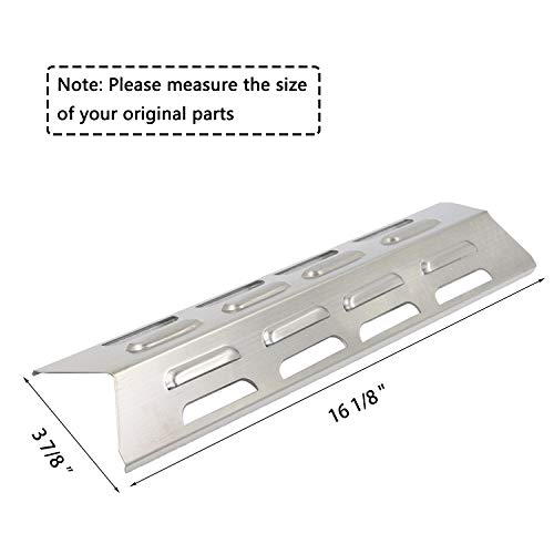 Hisencn Repair Kit for Perfect Flame SGL2008A, SLG2007A, SLG2007B, SLG2007D Stainless Steel Heat Plate Tent Shield, Flame Tamer, Grill Burners Pipe Tube Replacement Parts