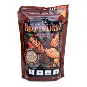 bbq’rs delight oak wood pellets 1lb bag