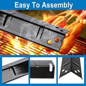 Uniflasy Grill Replacement Parts Kit for 3-Burner Walmart Expert Grill XG10-101-002-02 Stainless Steel Grill Burner and Heat Plate Shield