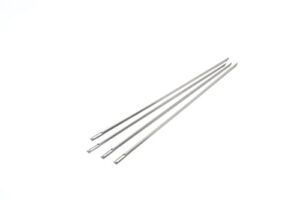 grillpro 46074 4-piece 15-inch v-shaped slim stainless steel skewers