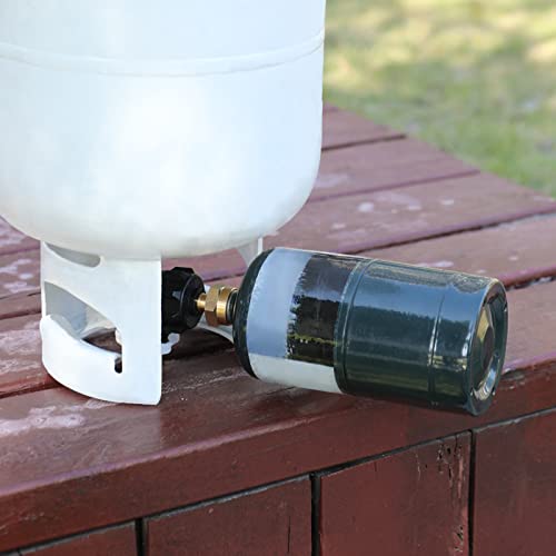 GASPRO Propane Refill Adapter, and 4FT Propane Hose Adapter 1lb to 20lb, Connect 5-40lb Tank to 1lb Portable Appliance