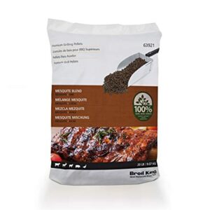 Broil King 63921 Mesquite Blend Hardwood Grilling Pellets, Wood