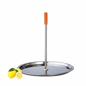 【new-sall】vertical skewer grill-bbq stainless steel al pastor skewer hack-removable brazilian barbecue skewer stand- meat spit great for shawarma, whole chickens,large meat,sausage,steak
