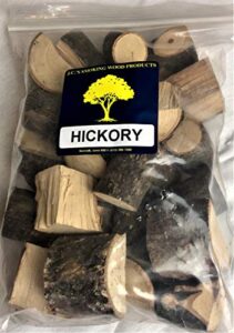 j.c.’s smoking wood chunks – gallon sized bag – hickory