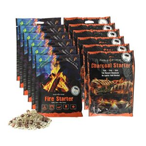 instafire combo pack of fire starter and charcoal starter pack kit
