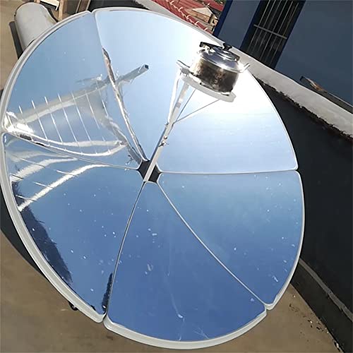 CNCEST Solar Cooker,Multifunctional Concentrating Solar CookerSun Oven Outdoor Oven 1.5m Diameter Parabolic Focal Spot Temperature 800-1000°C