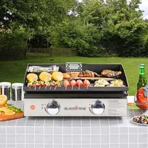 Grill Food Mesh Screen, Grill Grease Cup Filter, Stainless Steel Food Fighter Mesh Screen Blocks Food Falling into Tray, Cooking Accessories for Black Stone Flat Top Griddle and Other Grills