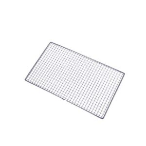 gezichta carbon baking net, bbq grill net baking mesh mats barbecue grill net stainless steel cross wire, 2540cm for ourdoor picnic, bbq