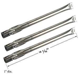 bbqGrillParts BBQ Replacement Kit for BH12-101-001-02, GBC1273W, GBC1273SP Gas Models Includes 3 Burners & 3 Heat Plates