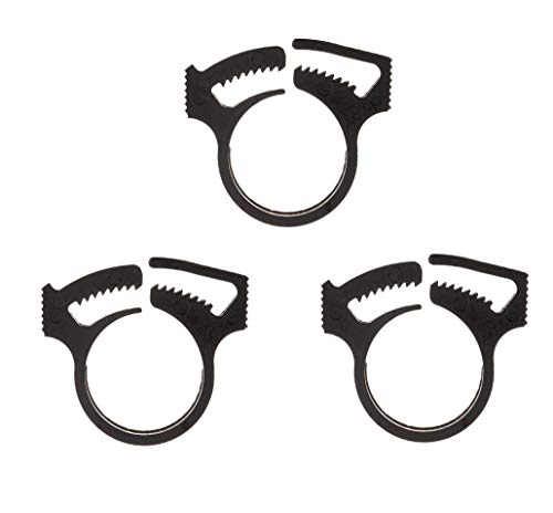 ATIE Black Sweep Hose Clamp B16 and EB15 for Polaris 280 Black Max F5B, 3900 Sport, TR35P, TR36P Pool Cleaner Hose Clamp B15 & Pentair Legend Platinum Letro Pool Cleaner Hose Clamp EB15 (3 Pack)