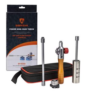 portable grill torch ,charcoal starter and lighter,weed torch ,garden torch ,blow torch for weed wood charcoal lighter fireplace lighter campfire (gas canister not included)