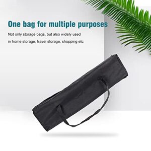 LVOERTUIG BBQ Tool Storage Bag,Oxford Grill Tool Carry Bag, Waterproof Outdoor Picnic Cooking Tools Bag Carry Bag for Camping Car Trip Outdoor Camping (Black,Size:24.41x 5.12 x 9.45inch)