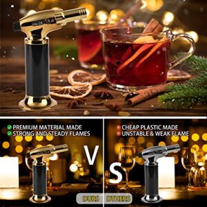 GEEZO Cocktail Smoker Kit with Torch,Six Flavors of Wood Smoker Chips with Exquisite Packaging, Bourbon Smoker Kit, Whiskey Drink Smoker Infuser Kit