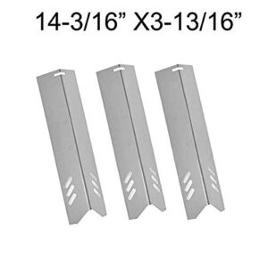 Replacement Heat Shield for Backyard Grill BY13-101-001-10, Outdoor Gourmet FSOGBG1000 & Uniflame GBC1306W-C, GBC1030W, GBC1305W Gas Models - 3-Pack