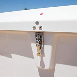 TAYLOR MADE PRODUCTS Fiberglass Electronics Box, White (27”W x 26”D x 10”T)