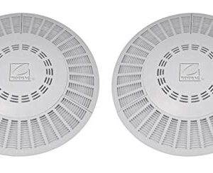 2) NEW Polaris 5820 White Unibridge UniCover AV Main Drain Covers Inground Pool