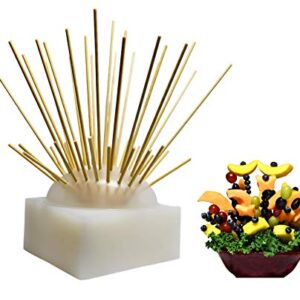 Sway-Oh, Skewer Food Server, The Stylish Square Set Includes 100 All Natural Bamboo Skewers
