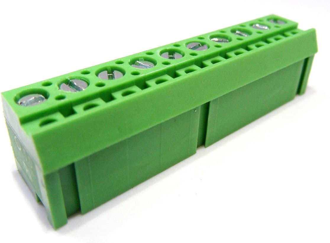 Jandy Pro Series Terminal Bar Connector, 10 Pin Green, AquaLink RS