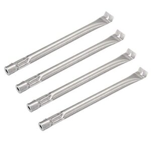 yiham kb873 grill burner replacement parts for broil-mate, huntington and sterling gas grills, 52904-144 stainless steel tube burner 15 3/4 inch, set of 4