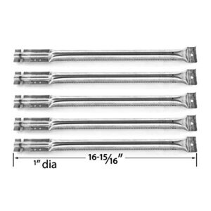 Repait Kit for 720-0709,720-0709B, 720-0727 Gas Grill Models Includes 5 Stainless Steel Burners, 5 Heat Shields and Stainless Cooking Grids, Set of 3