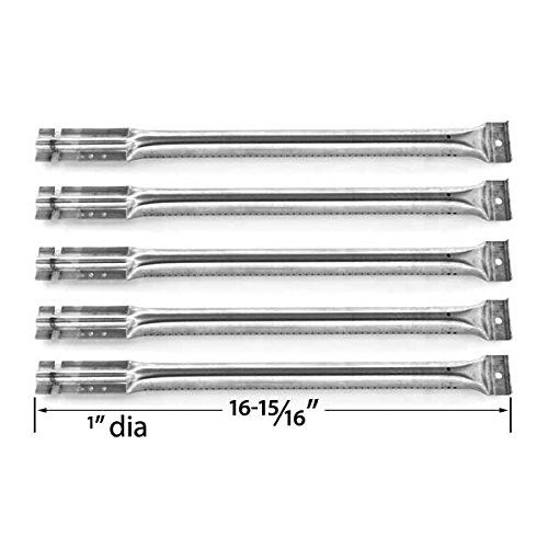 Repait Kit for 720-0709,720-0709B, 720-0727 Gas Grill Models Includes 5 Stainless Steel Burners, 5 Heat Shields and Stainless Cooking Grids, Set of 3