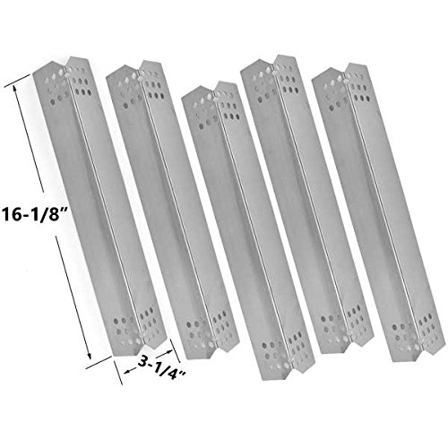 Repait Kit for 720-0709,720-0709B, 720-0727 Gas Grill Models Includes 5 Stainless Steel Burners, 5 Heat Shields and Stainless Cooking Grids, Set of 3