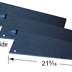 Music City Metals 93913 Porcelain Steel Heat Plate Replacement for Select Weber Gas Grill Models, Set of 3