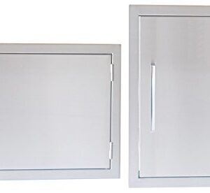 Sunstone BA-DV1420 Beveled Frame Vertical Single Access Door, 14" by 20"