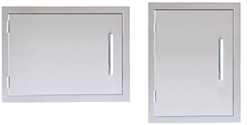 Sunstone BA-DV1420 Beveled Frame Vertical Single Access Door, 14" by 20"