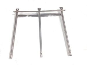 replacement straight stainless steel burner for costco kirkland, frigidaire and sonoma gas grill models